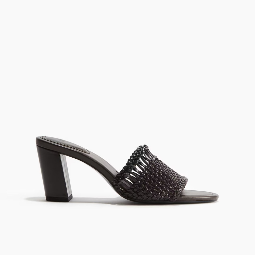 H&M Woven Heeled Sandals